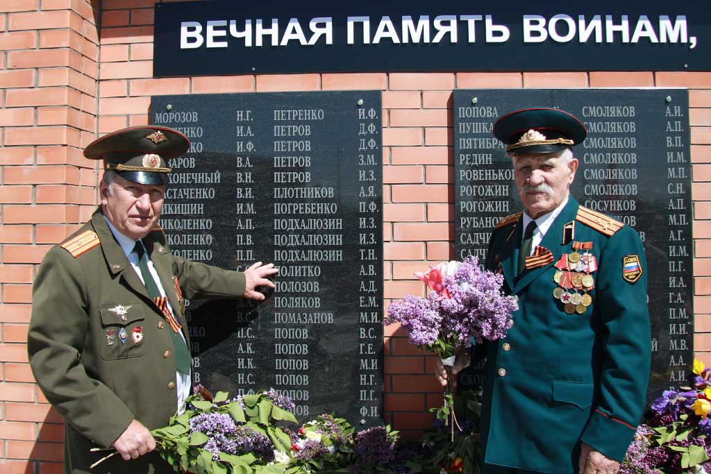 Парад Победы в Мелиховской состоялся