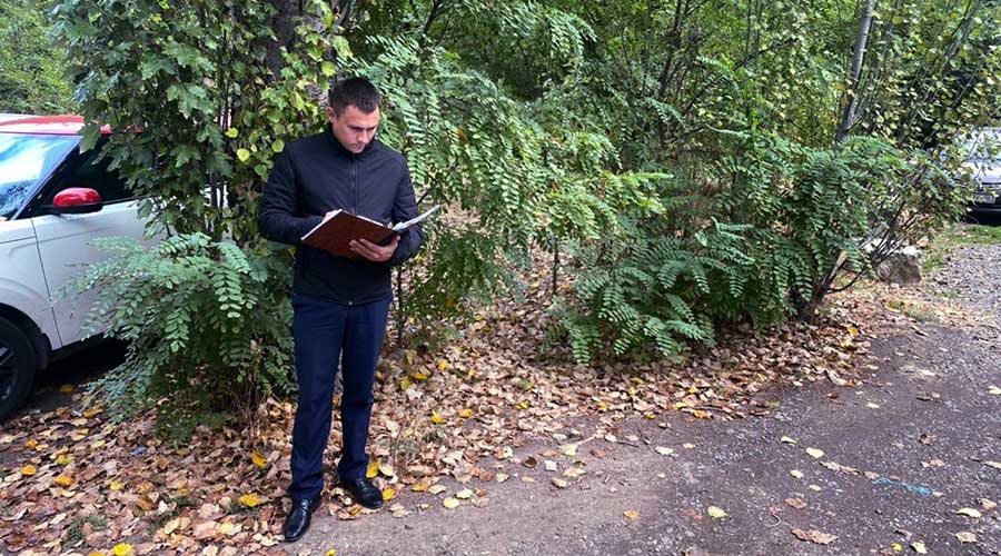 За выжигание листвы предусмотрена административная ответственность