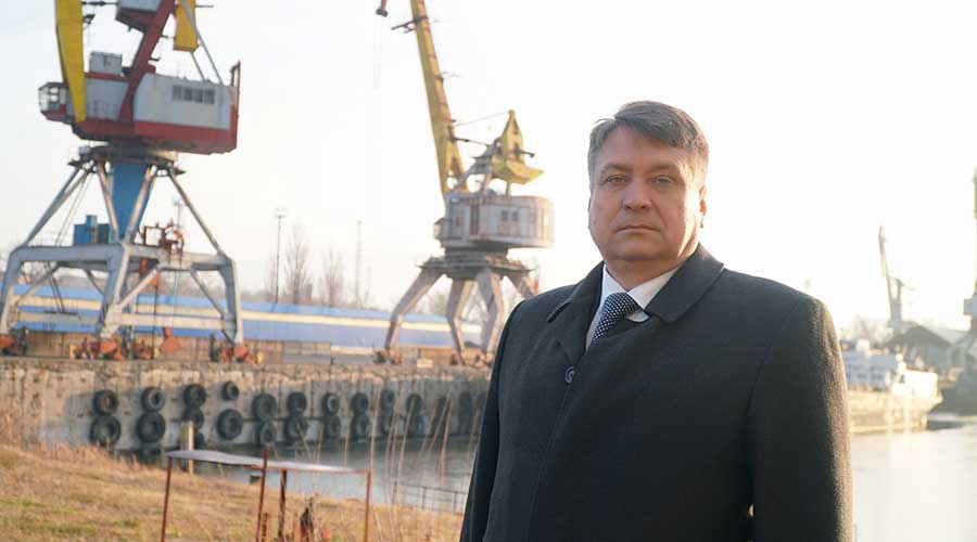Руководитель АО «Усть-Донецкий порт» Сергей Лучников